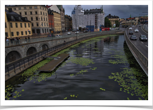 Everywhere you walk in Stockholm there are waterways.